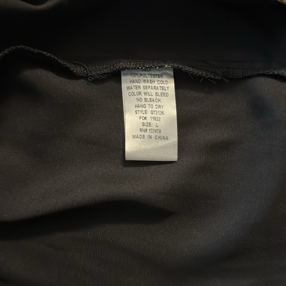 Black Smock blouse with ties - Picture 3 of 6